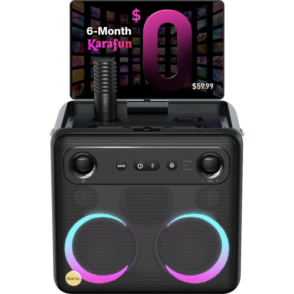 Portable Bluetooth Ion Audio Spectraboom Wireless Boombox With