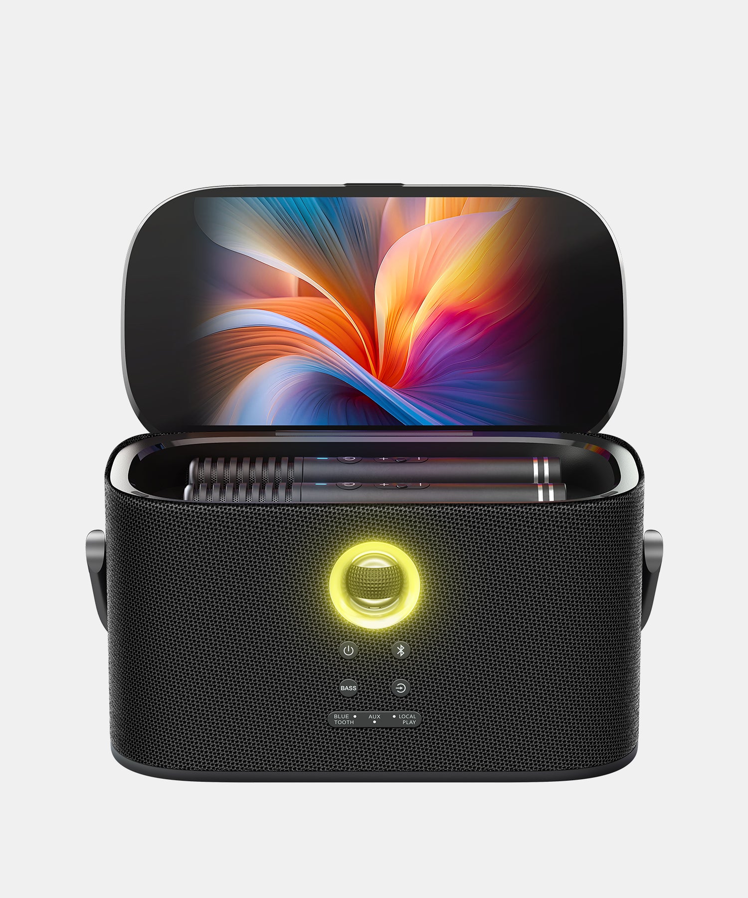 The Ikarao Shell S2 is a portable karaoke machine featuring an 8-inch tablet and wireless microphones. Designed for kids and families, it delivers high-quality sound, an interactive singing experience, and is perfect for parties and entertainment at home or on the go.