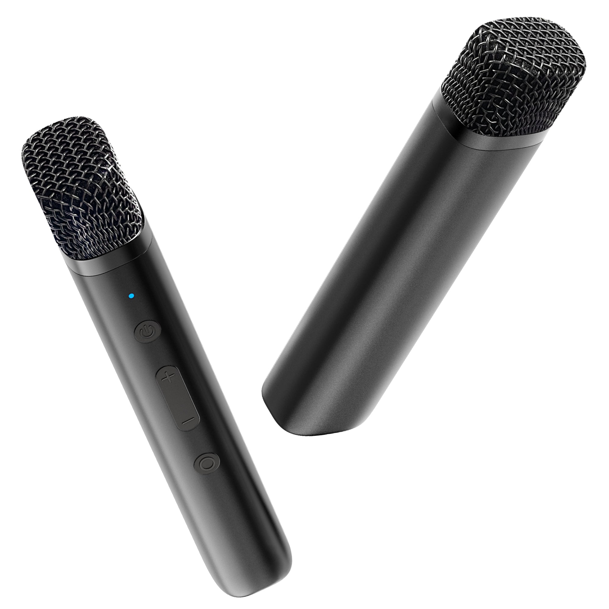 Ikarao Shell S3 karaoke machine with two wireless microphones, designed for an enhanced karaoke experience and ultimate party fun.