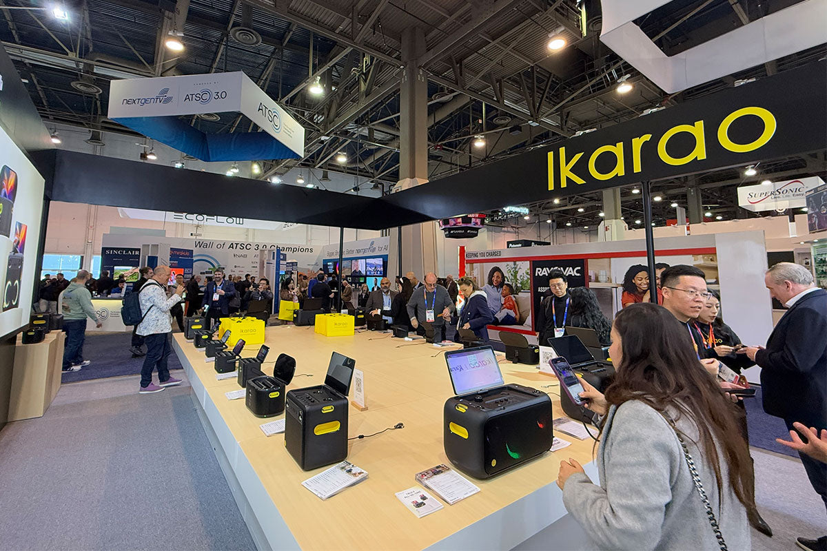 Ikarao Dazzles at CES 2025 with All-in-One Karaoke Technology, Sparking a Musical Celebration!