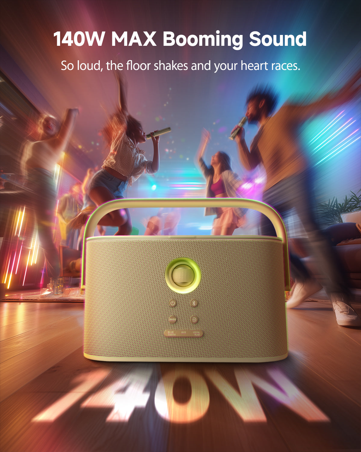 Ikarao S2 Golden Karaoke Machine