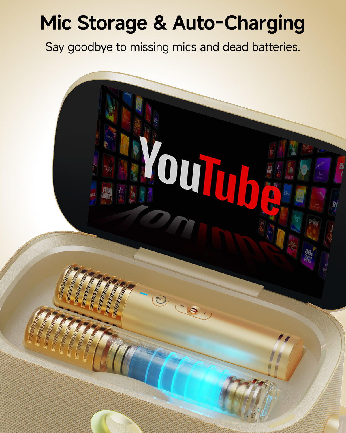 Ikarao S2 Golden Karaoke Machine