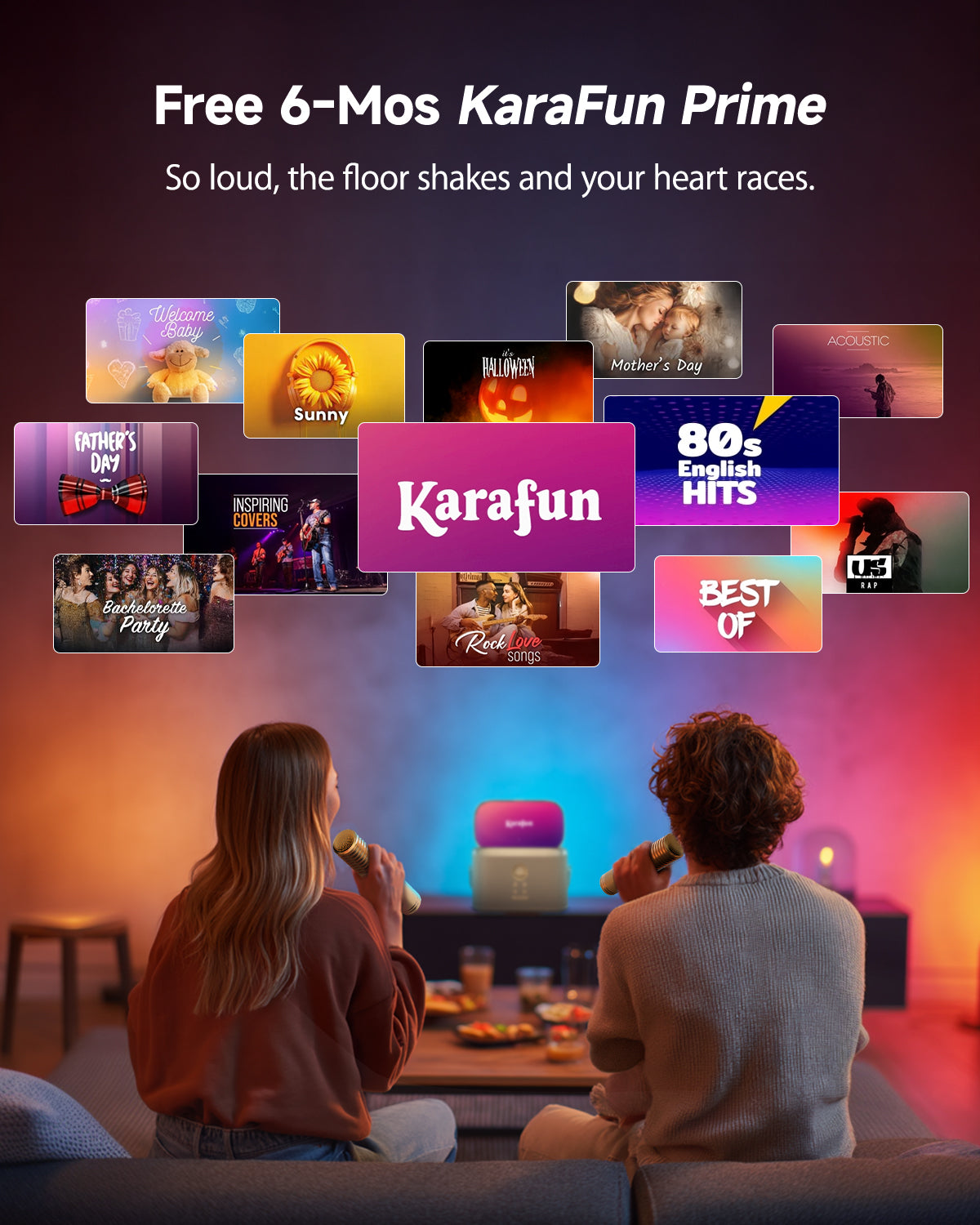 Ikarao S2 Golden Karaoke Machine