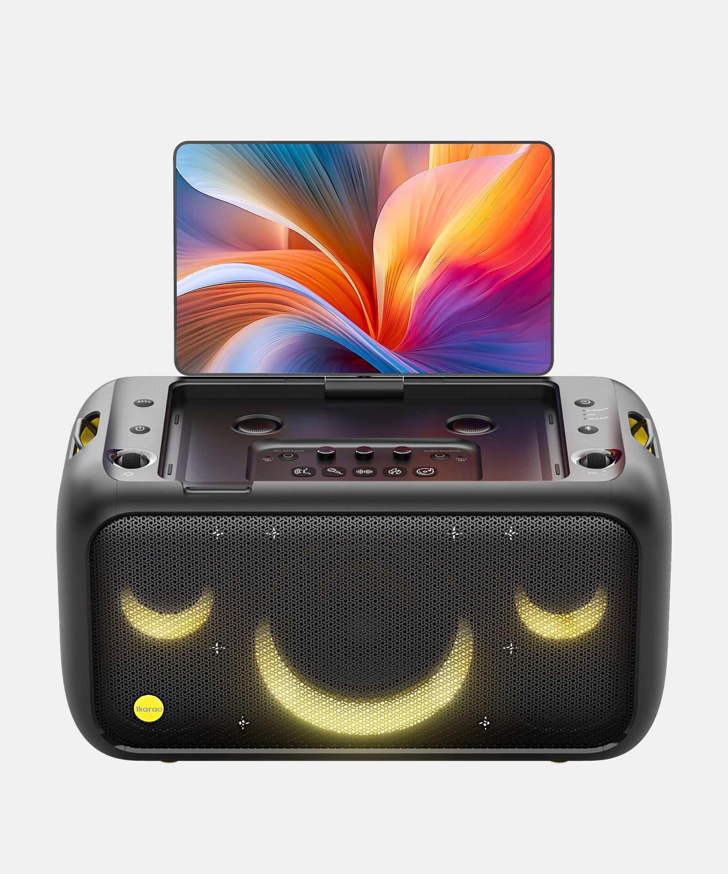 Break X1 Premium Portable Wireless Audio Machine with 107dB Sound Pressure, 6.5” Woofer, and 13.3” HD Screen