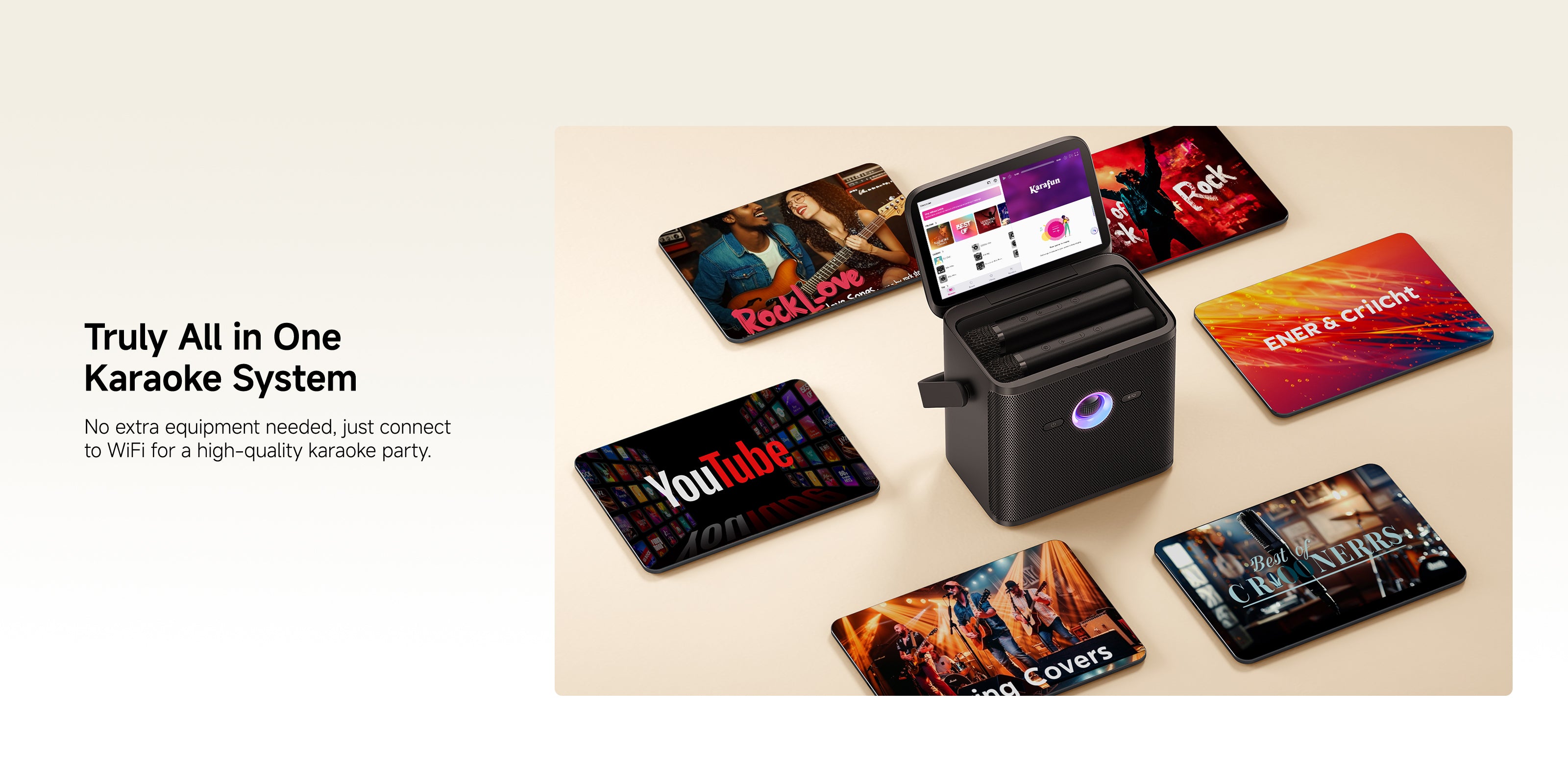 Ikarao Shell S3 Smart Karaoke Speaker - Ledmart.pk Ikarao Shell S3 Smart Karaoke Speaker - Ledmart.pk