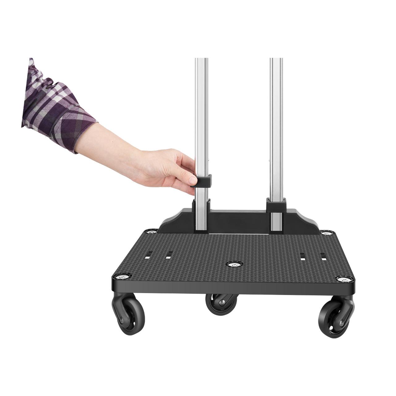 Ikarao Rolling Speaker Bag with 10mm Thick Padding and Folding Hand Truck - Ikarao