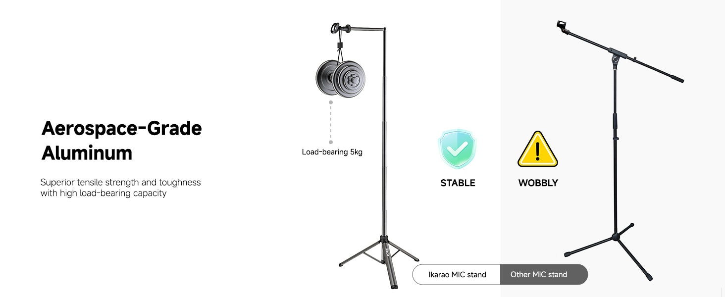 Ikarao Adjustable Mic Stand