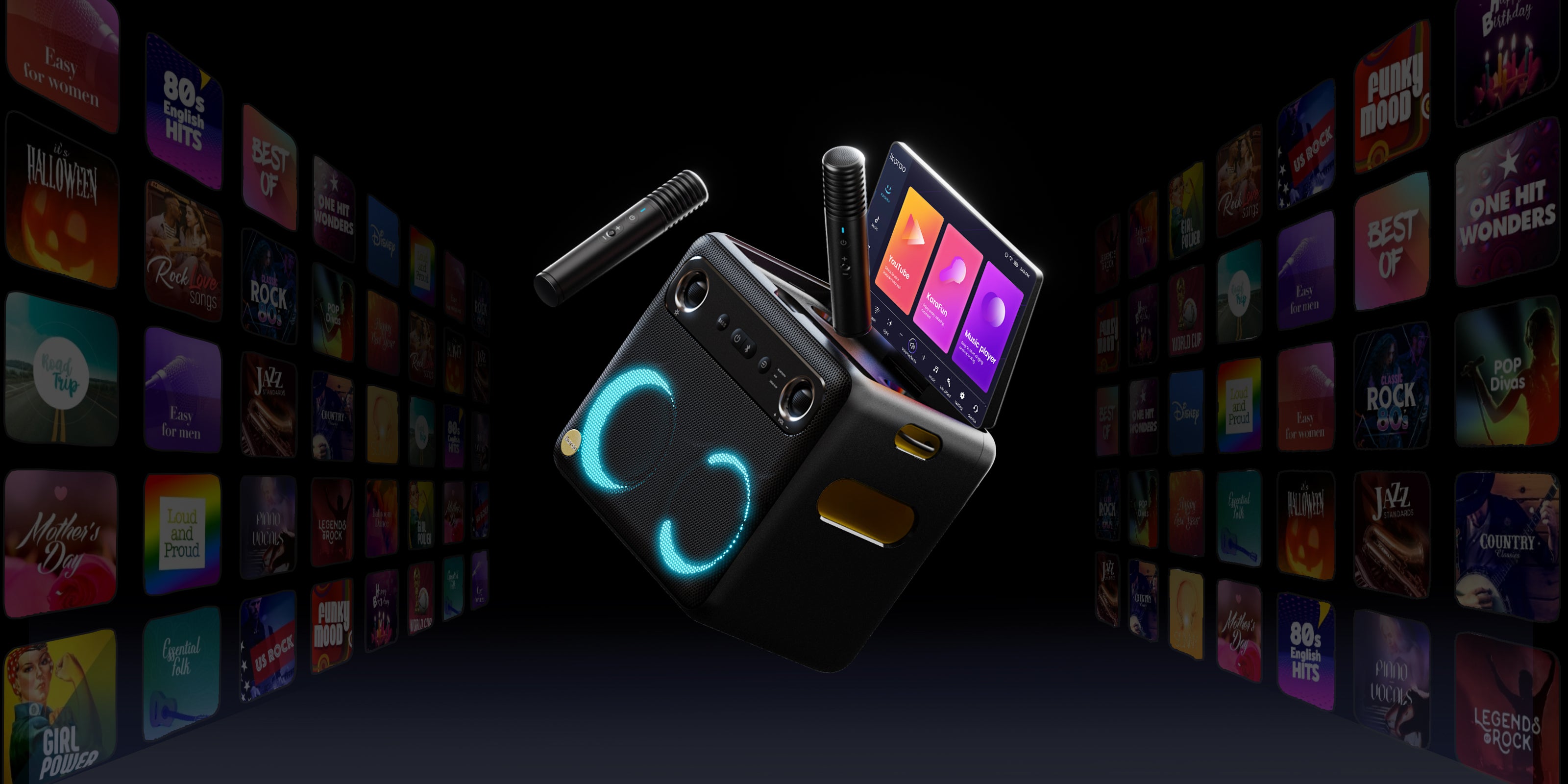 Ikarao Break X2 Smart Karaoke Speaker - Ledmart.pk Ikarao Break X2 Smart Karaoke Speaker - Ledmart.pk