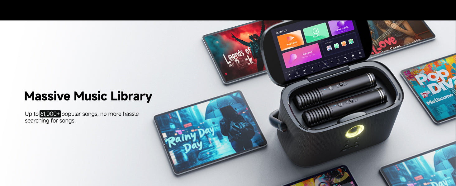 Ikarao Shell S2 Smart Karaoke Speaker - Ledmart.pk Ikarao Shell S2 Smart Karaoke Speaker - Ledmart.pk