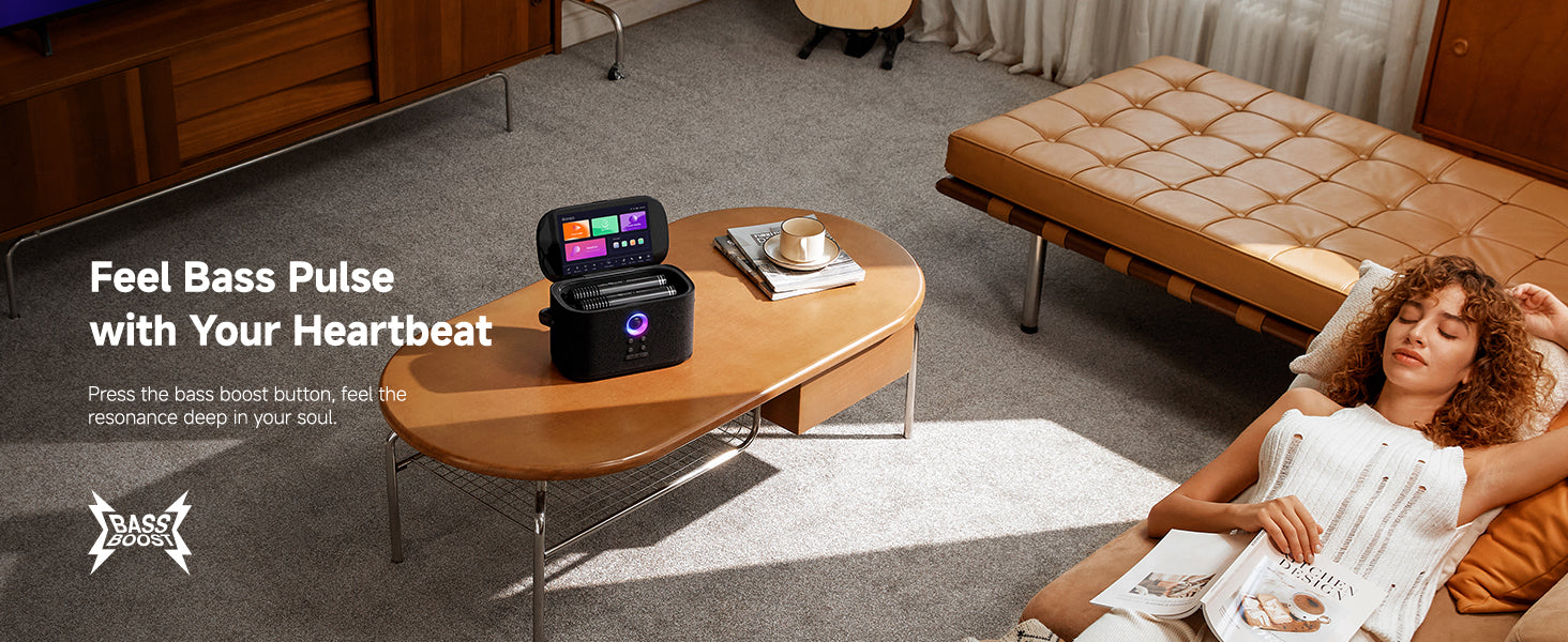 Ikarao Shell S2 Smart Karaoke Speaker - Ledmart.pk Ikarao Shell S2 Smart Karaoke Speaker - Ledmart.pk